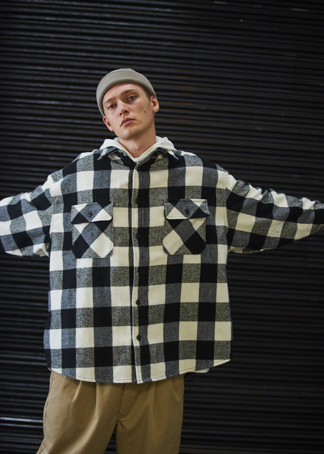 COOTIE/Buffalo Check L/S Shirt - シャツ