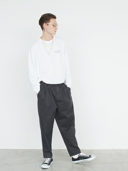 COOTIE クーティ｜2019S Familia 2 Tuck Trousers｜ファッション通販