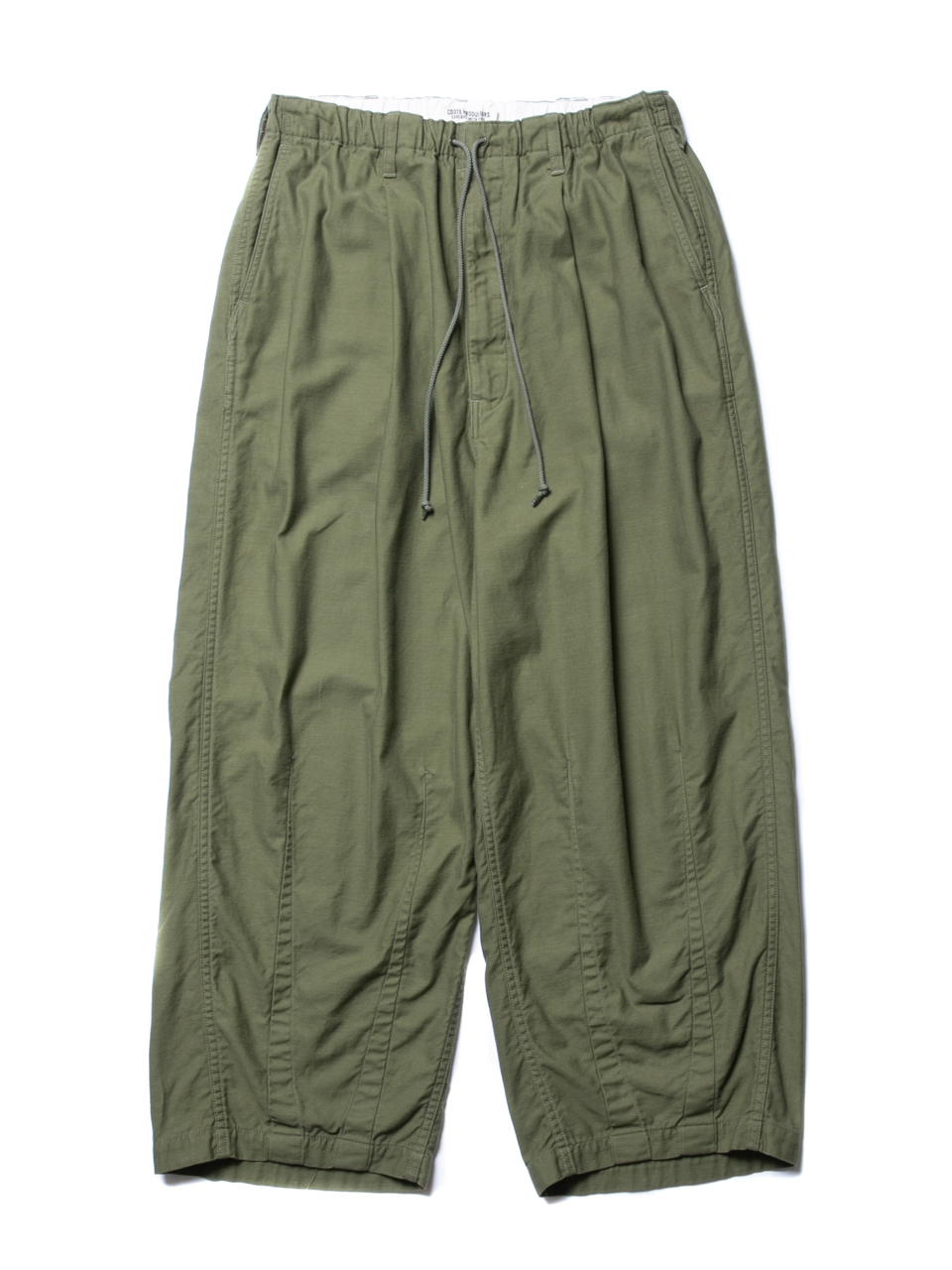 COOTIE / Back Satin Drawstring Easy Pants -Olive-(CTE-20S115) | 80