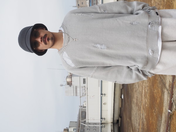 F-LAGSTUF-F / DAMEGE COTTON SWEATER 通販 正規代理店