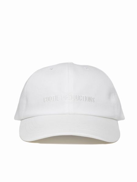 COOTIE / Stretch Curved Brim Cap -White×White- | 80-HACHIMARU-