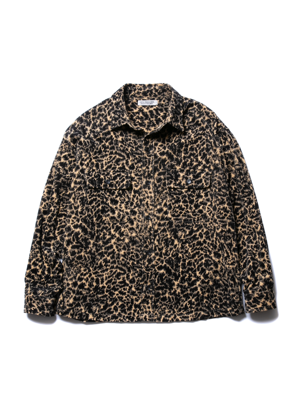 COOTIE / Corduroy Leopard CPO Jacket (CTE-20S207) | 80-HACHIMARU-