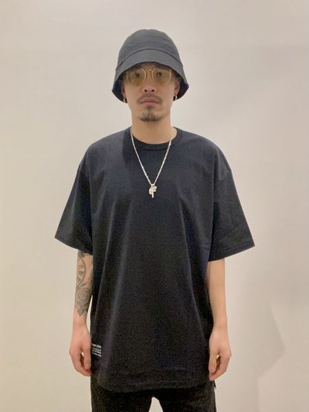 COOTIE / Supima Cotton Relax Fit S/S Tee -Black- | 80-HACHIMARU-