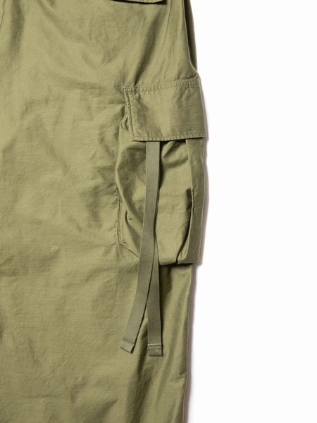 COOTIE / Back Satin Error Fit Cargo Easy Pants -Olive- | 80-HACHIMARU-