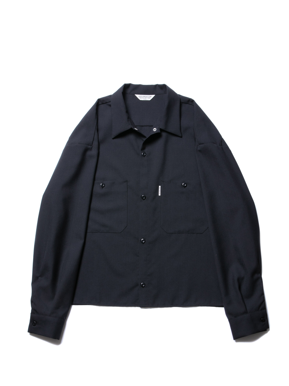 COOTIE / T/W Work L/S Shirt -Black- (CTE-20S401) | 80-HACHIMARU-