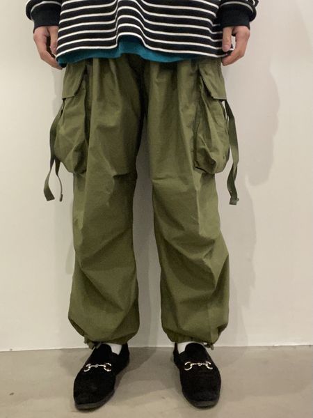 美品COOTIE Back Satin Cargo Easy Pants カーゴ