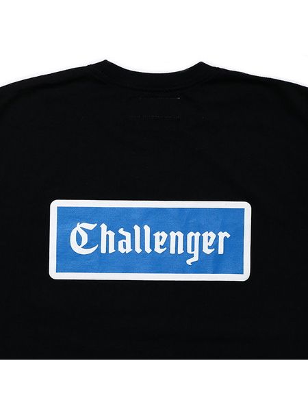 CHALLENGER / LOGO PATCH TEE -Black- 通販 正規代理店