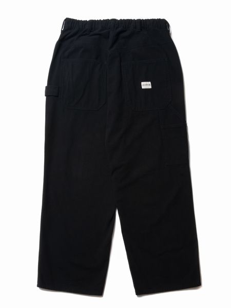 COOTIE / Hard Twist Yarn Painter Easy Pants -Black- 通販 正規代理店