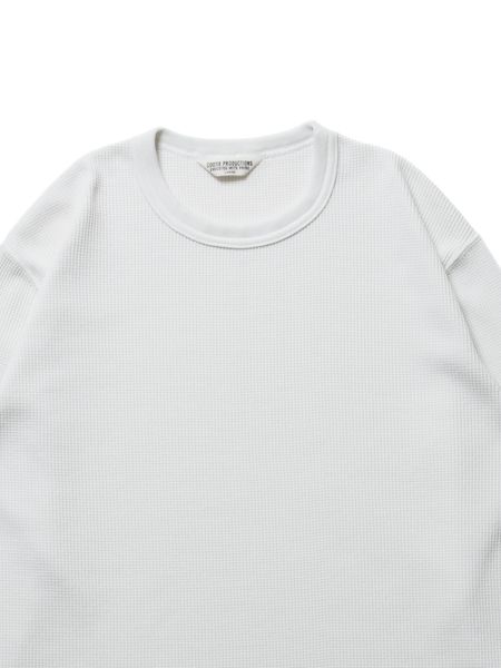 COOTIE クーティ｜19SS Waffle Thermal L/S Tee Off-White 通販｜石川