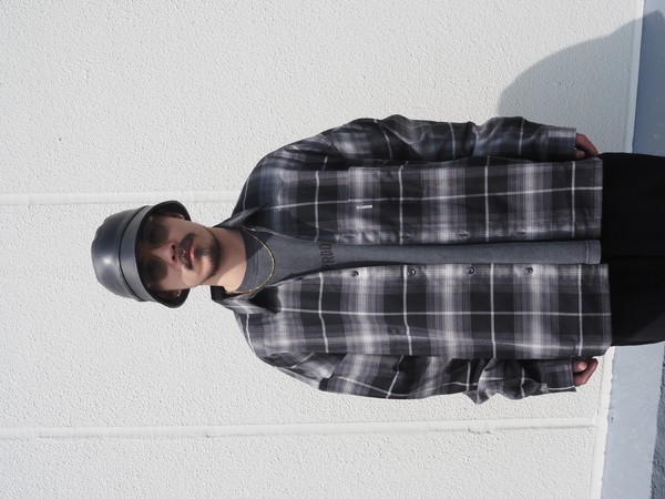 COOTIE / R/C Ombre Check L/S Shirt 通販 正規代理店