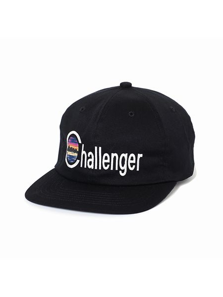 CHALLENGER / SUNSET EMBROIDERED CAP -Black- 通販 正規代理店