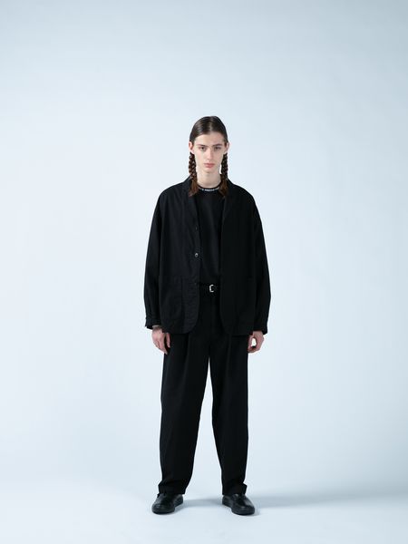 COOTIE / Garment Dyed 2 Tuck Easy Pants -Black- | 80-HACHIMARU-
