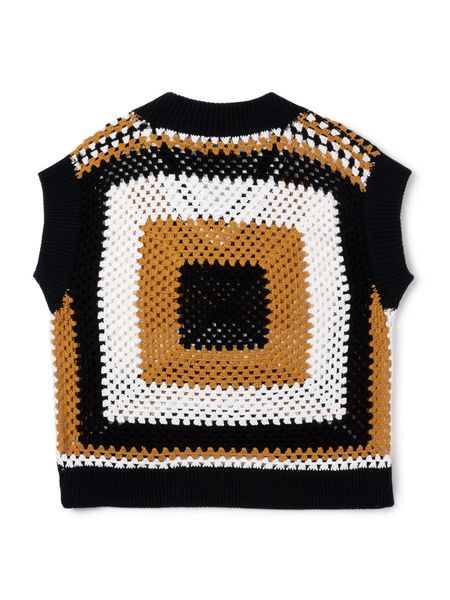 SON OF THE CHEESE / Big Flower Knit Vest 通販 正規代理店