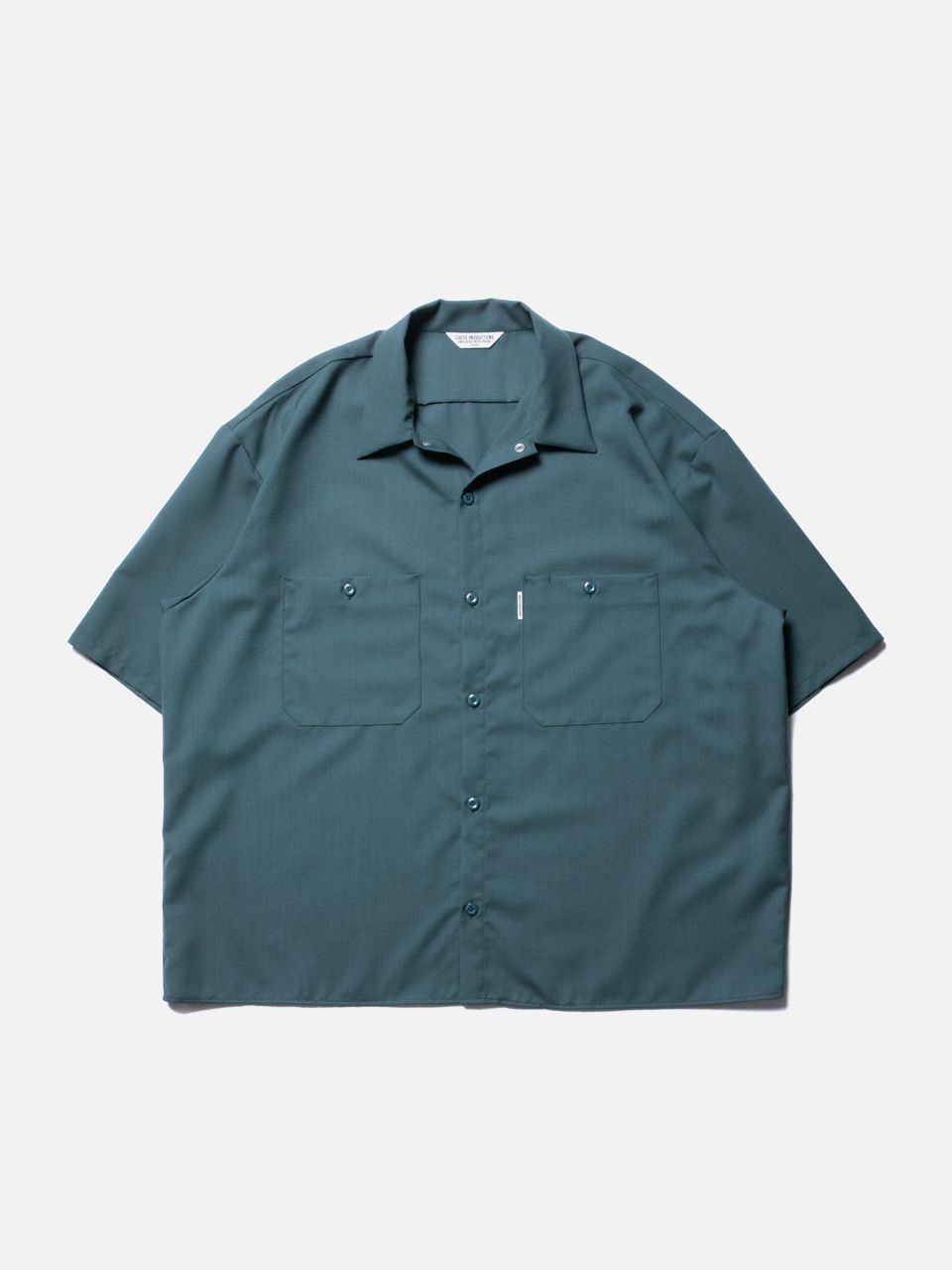 COOTIE / T/W Work S/S Shirt -Green- | 80-HACHIMARU-