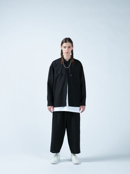 COOTIE / T/W 2 Tuck Easy Pants -Black- | 80-HACHIMARU-