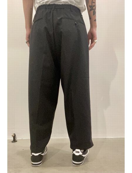 COOTIE / T/W 2 Tuck Easy Pants -Black- | 80-HACHIMARU-