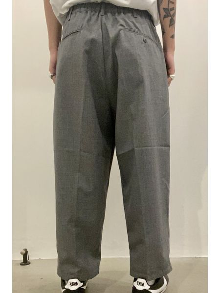 COOTIE / T/W 2 Tuck Easy Pants -Gray- | 80-HACHIMARU-