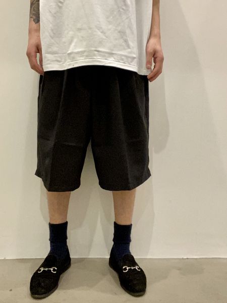 COOTIE Stripe Cloth 2 Tuck Easy Shortsまたリピ割も対応させて頂きます