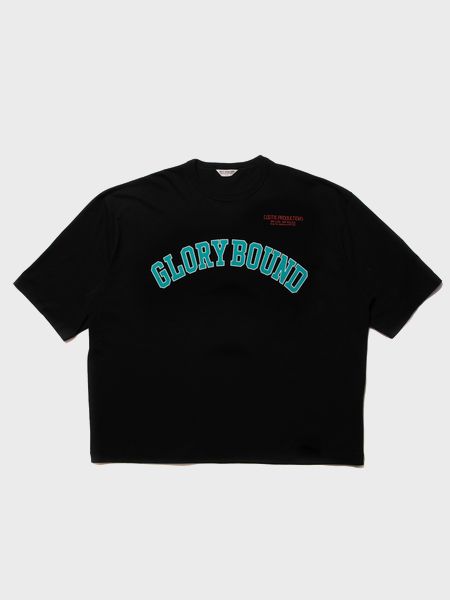 COOTIE / Print Oversized S/S Tee (GLORY BOUND) -Black- | 80-HACHIMARU-