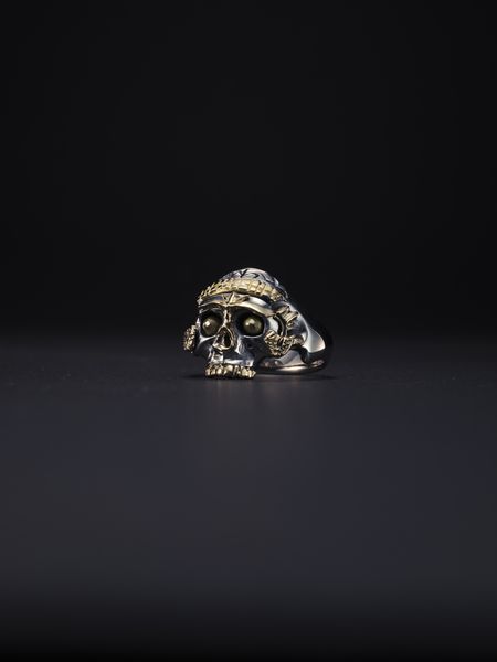 Antidote Buyers Club / Tibetan Skull Ring -Silver / Gold-