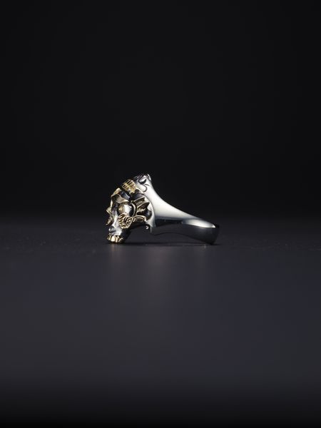 BEDWINベドウィンAntidote BUYERS CLUB Tibetan Skull Ring