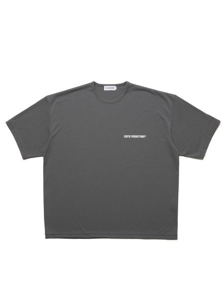 COOTIE PRODUCTIONS Tシャツ Mサイズ グレー COOTIE PRODUCTIONS / Dry Tech Jersey Oversized S/S Tee -White-