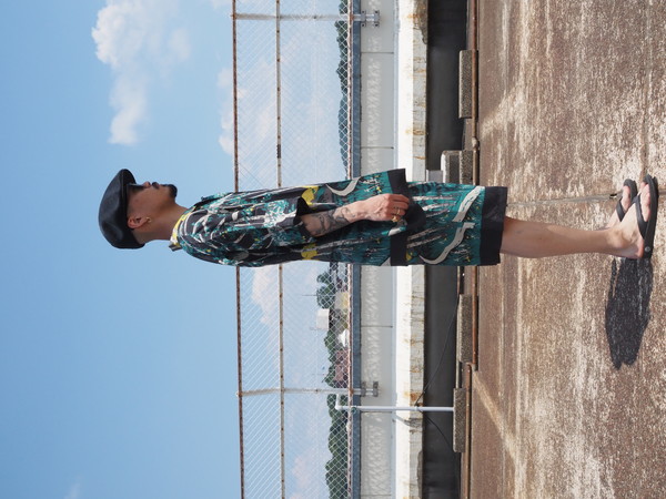 kj着用COOTIE / Rayon Open Collar S/S Shirt COOTIE / Rayon Open Collar S/S Shirt -Black-