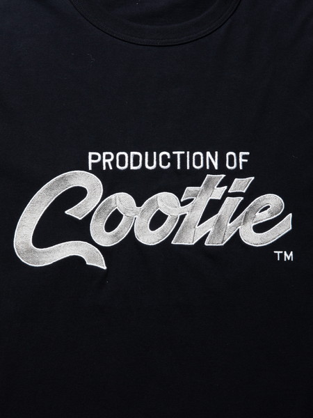 日本最大の Embroidery COOTIE トップス Oversized Tee L/S