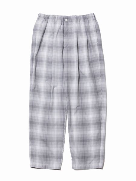 COOTIE / Ombre Check 2 Tuck Easy Pants 通販 正規代理店