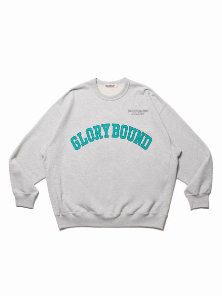 COOTIE / Print Crewneck Sweatshirt (GLORY BOUND) -Oatmeal- | 80 