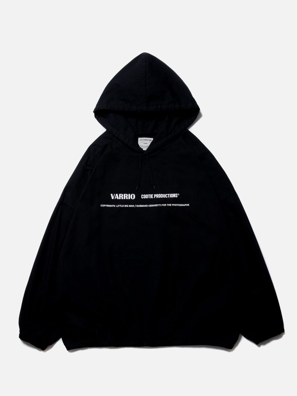 COOTIE / Over Dyed Pullover Parka -Black- | 80-HACHIMARU-