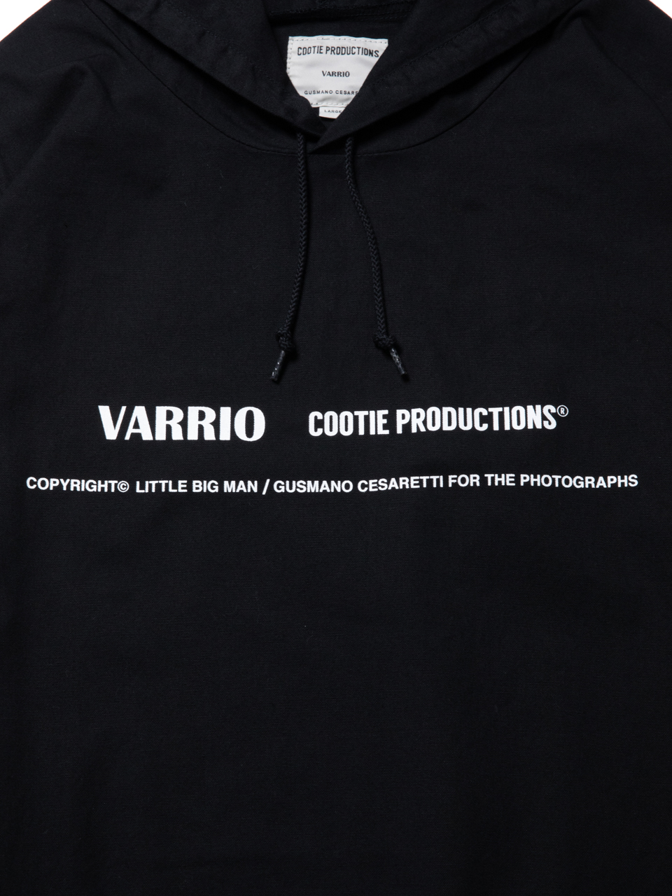 COOTIE / Over Dyed Pullover Parka -Black- | 80-HACHIMARU-