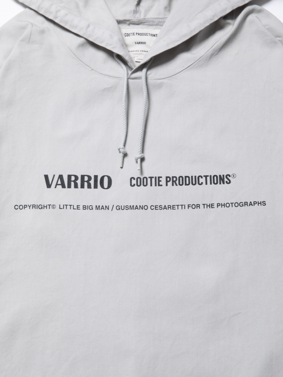 COOTIE / Over Dyed Pullover Parka -Light Gray- | 80-HACHIMARU-