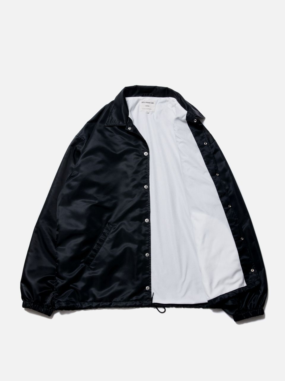 COOTIE / Nylon Coach Jacket (LOGO) -White- | 80-HACHIMARU-