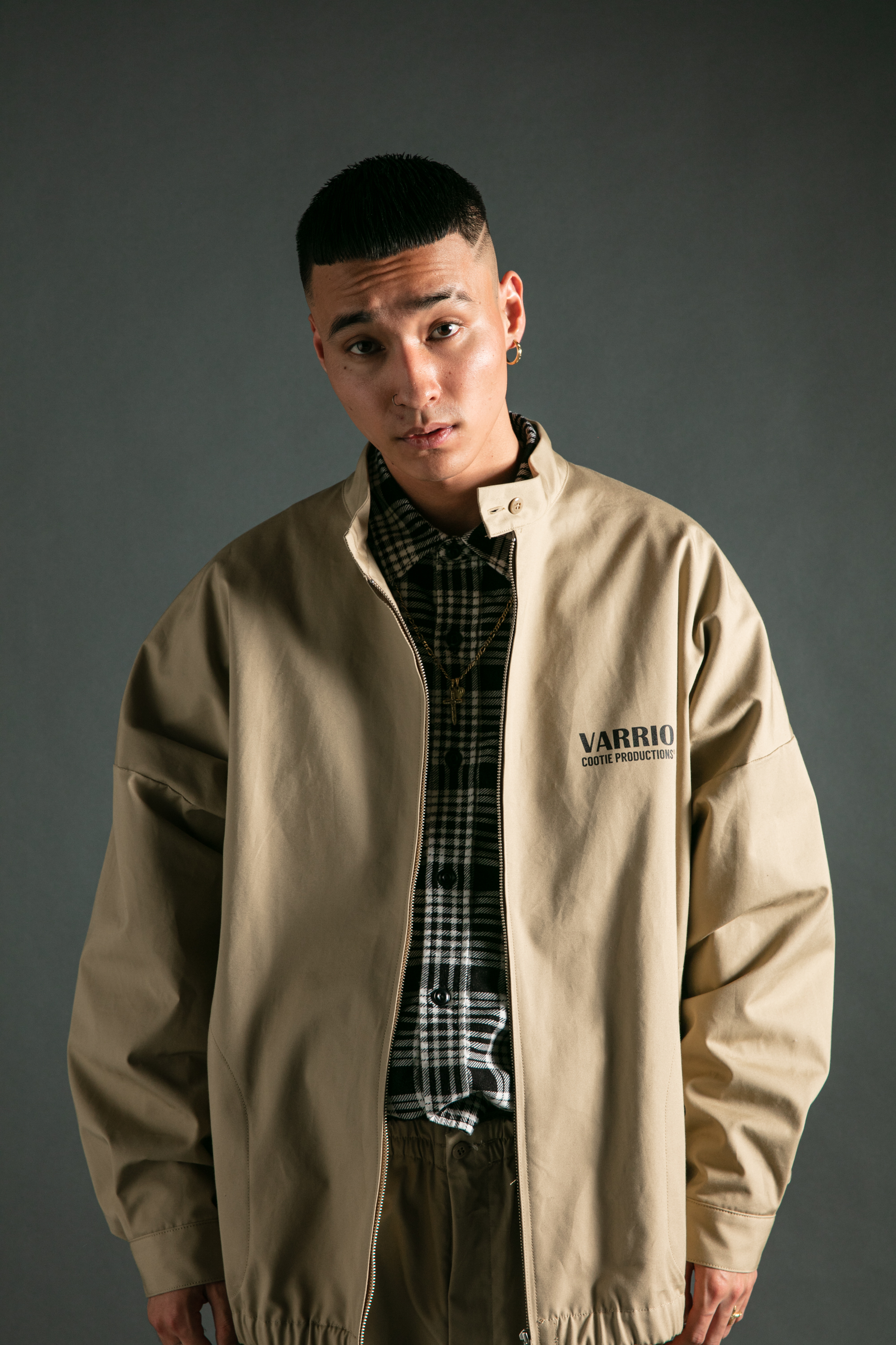 COOTIE / Ventile Track Jacket -Beige- | 80-HACHIMARU-