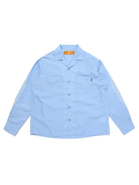 Lsize CHALLENGER L/S FIRE WORK SHIRT - シャツ