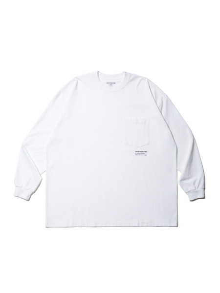 COOTIE / Open End Yarn Error Fit L/S Tee -White- 通販 正規代理店