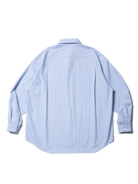 COOTIE / Stripe Broad L/S Shirt (THOMAS MASON) -Sax- 通販 正規代理店