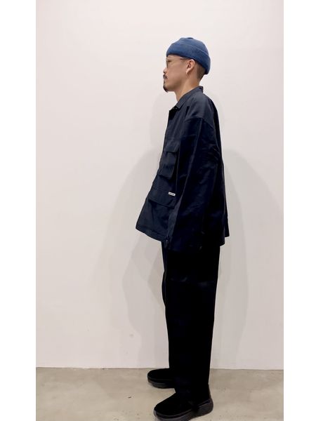 COOTIE / Back Satin BDU Jacket -Black- | 80-HACHIMARU-