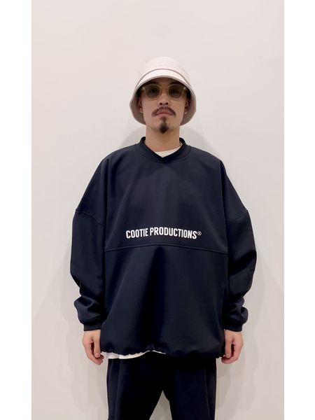 COOTIE クーティー CTE-21A309 Polyester Twill Football L/S Tee