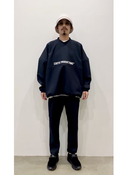 COOTIE / Polyester Twill Football L/S Tee | 80-HACHIMARU-