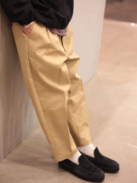 COOTIE クーティ｜T/C Serge 2 Tuck Trousers 通販｜石川県正規代理店