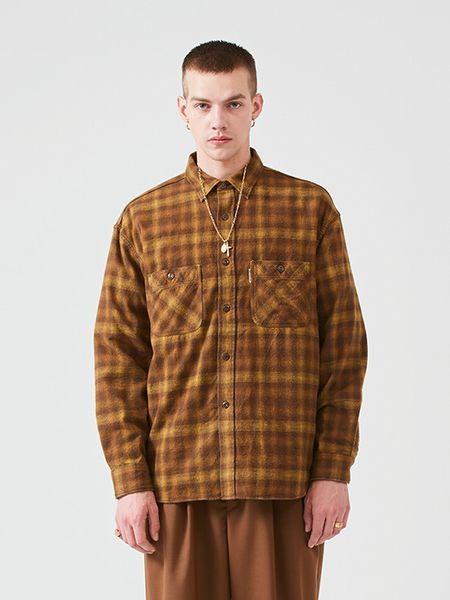 COOTIE クーティ｜19AW Ombre Check Work Shirt 通販｜CTE-19A404