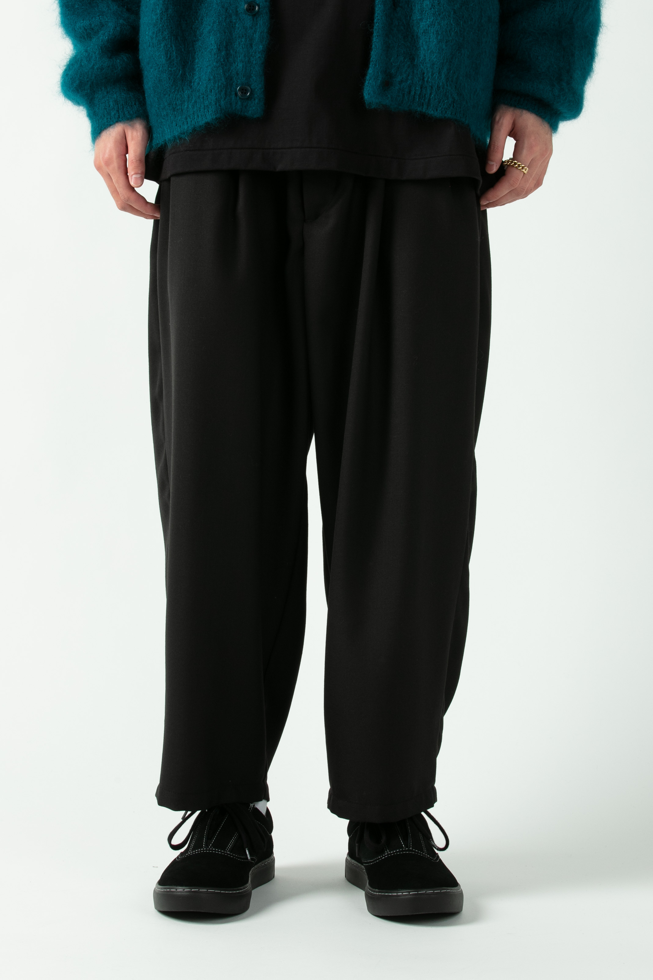 森の雑貨屋さん COOTIE T/W 2 Tuck Easy Ankle Pants | mediafisher.fr