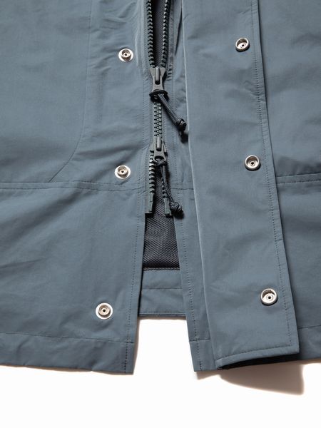 COOTIE / Oversized Shell Jacket -Smoke Blue- | 80-HACHIMARU-