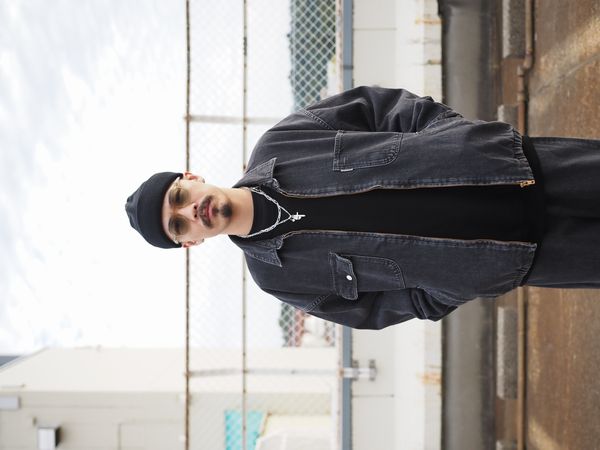 COOTIE (クーティー) Denim Zip Up Work Jacket-