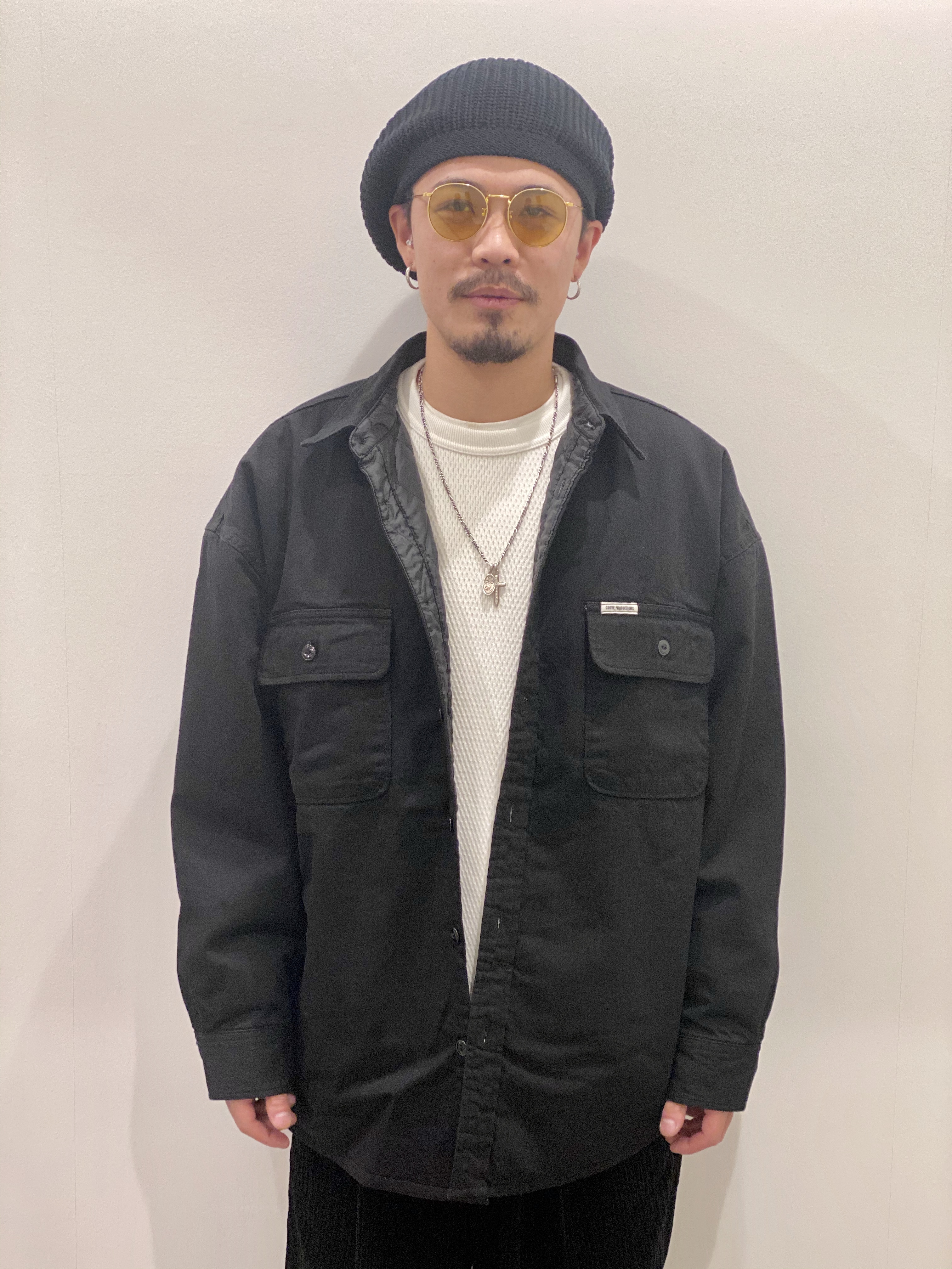 ジャケット/アウターCOOTIE Denim Quilting Shirt Jacket - その他