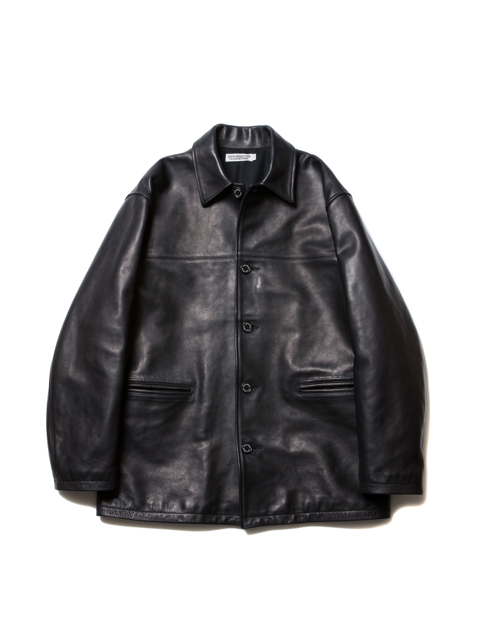 COOTIE クーティ｜19AW Leather Car Coat 通販｜石川県正規代理店