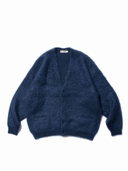 COOTIE / Mohair Cardigan -Blue- | 80-HACHIMARU-