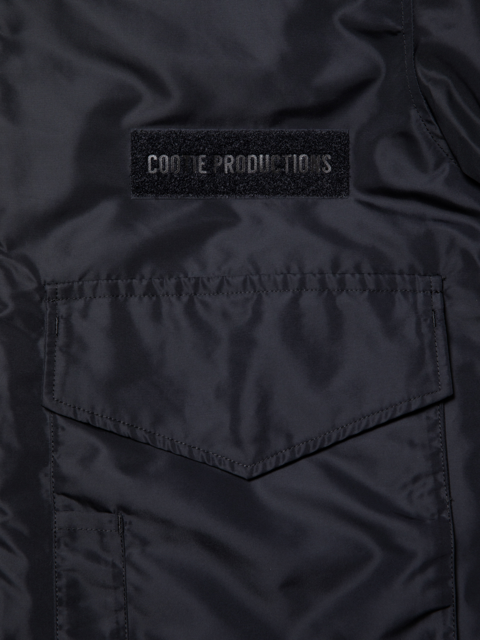 COOTIE / Nylon WEP Jacket -Black- | 80-HACHIMARU-